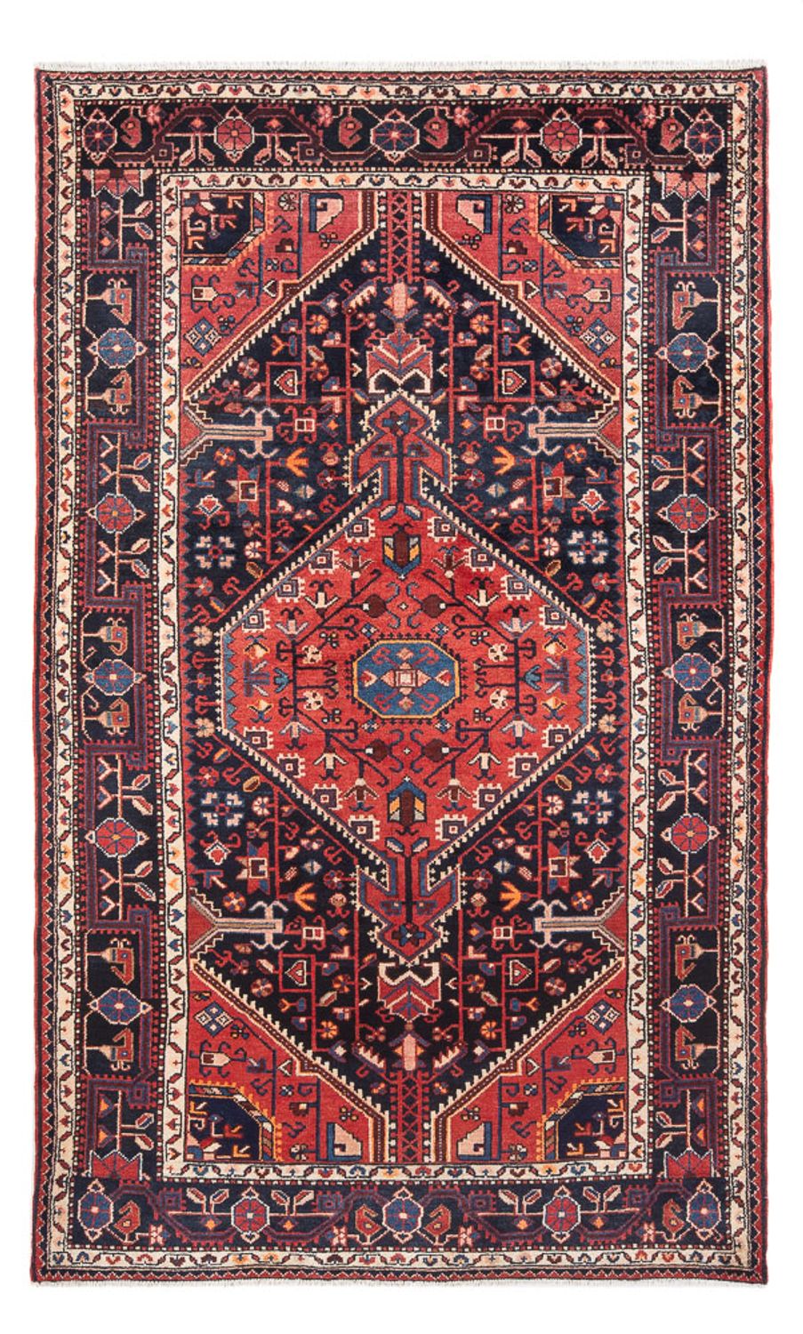 Tapis persan - Nomadic - Royal - 234 x 135 cm - bleu foncé