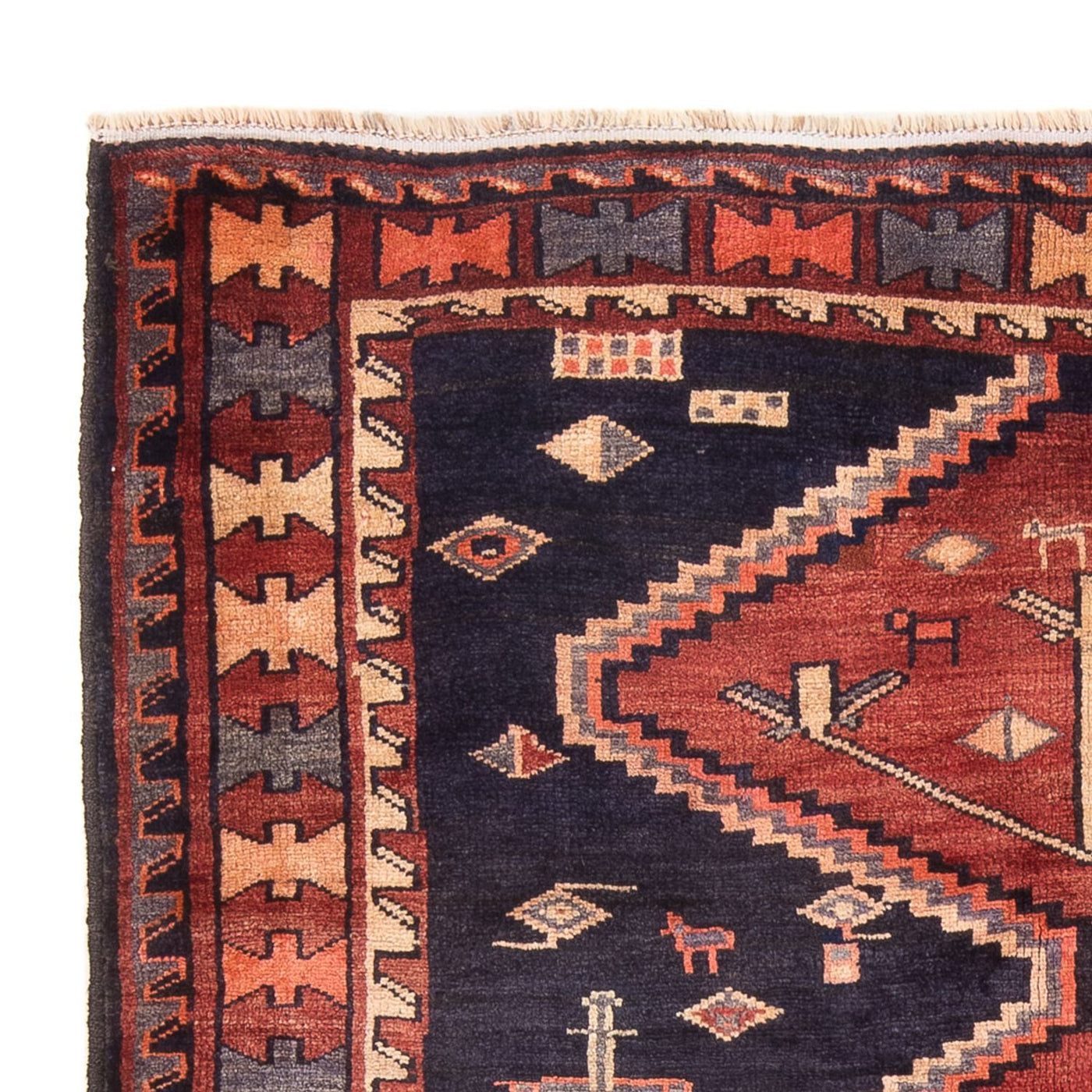 Tapis de Hamadan Tapis 188x149cm - Tapis persan