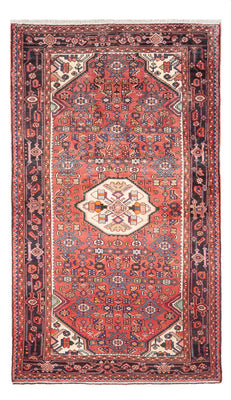Tapis de couloir Tapis persan - Nomadic - 221 x 128 cm - rouge