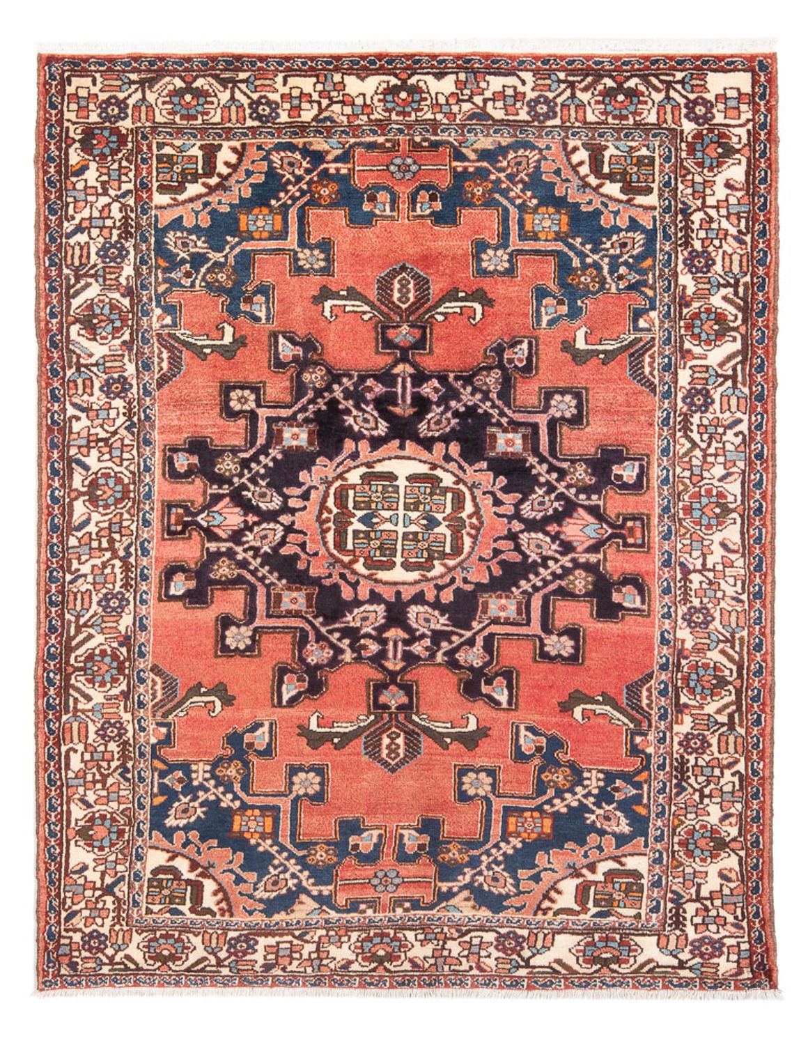 Tapis persan - Nomadic - Royal - 188 x 133 cm - orange
