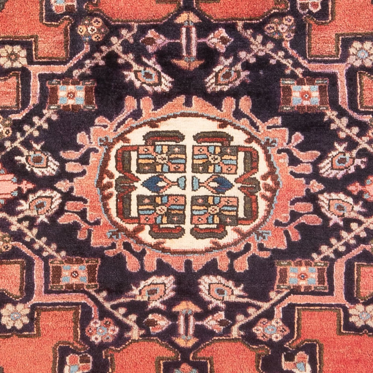 Tapis persan - Nomadic - Royal - 188 x 133 cm - orange