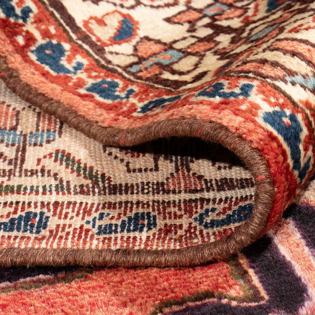 Tapis persan - Nomadic - Royal - 188 x 133 cm - orange