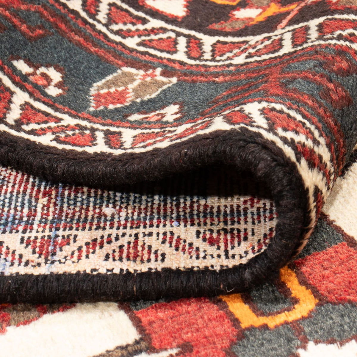 Tapis persan - Nomadic - Royal - 209 x 134 cm - rouge