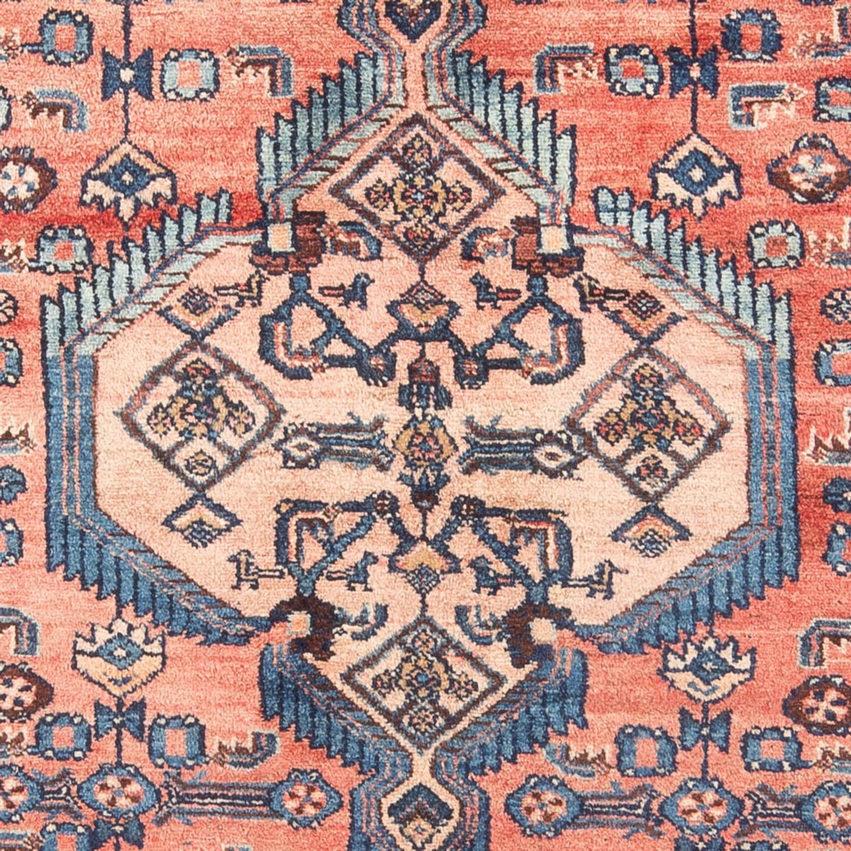 Tapis persan - Nomadic - Royal - 217 x 133 cm - orange