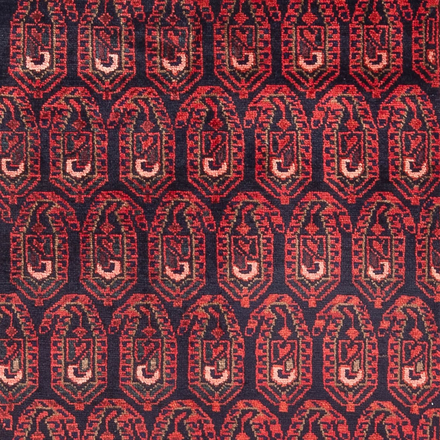 Tapis persan - Nomadic - Royal - 203 x 138 cm - bleu foncé