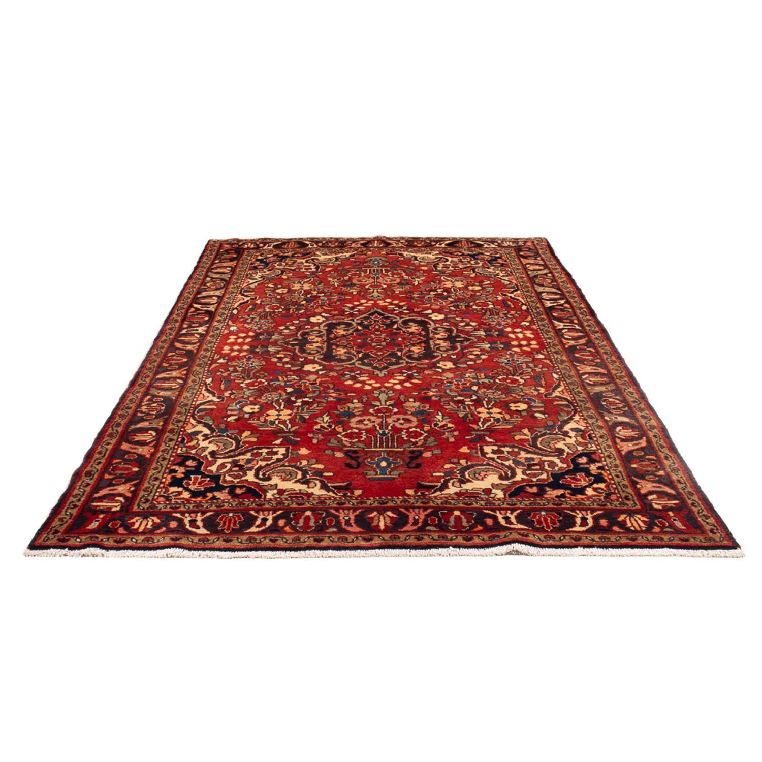 Tapis persan - Nomadic - Royal - 241 x 150 cm - rouge