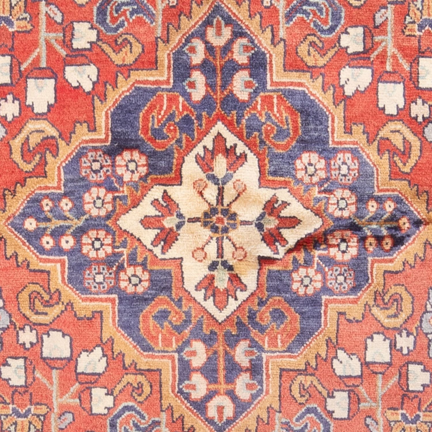 Tapis persan - Nomadic - Royal - 208 x 126 cm - rouge