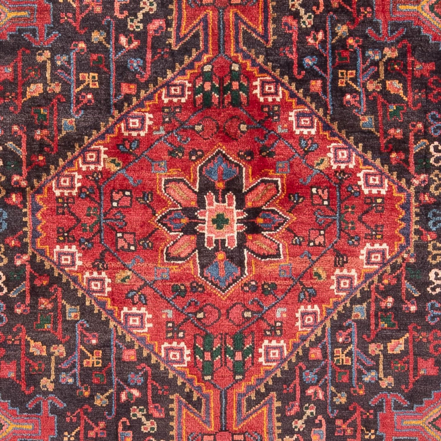 Tapis persan - Nomadic - Royal - 228 x 141 cm - bleu foncé