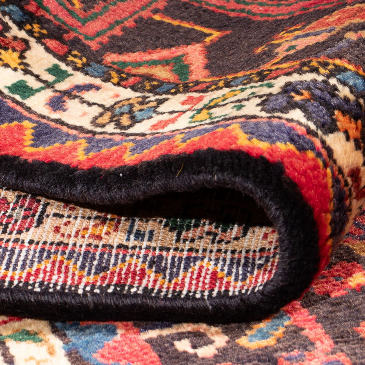 Tapis persan - Nomadic - Royal - 228 x 141 cm - bleu foncé