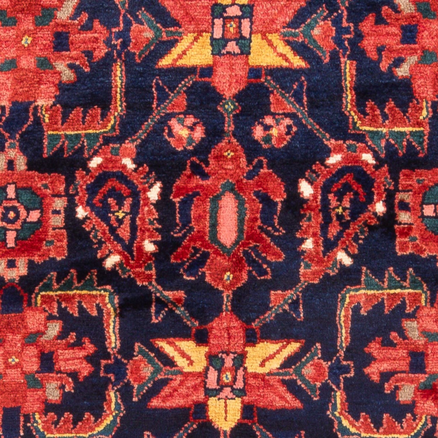 Tapis persan - Nomadic - Royal - 210 x 133 cm - bleu foncé