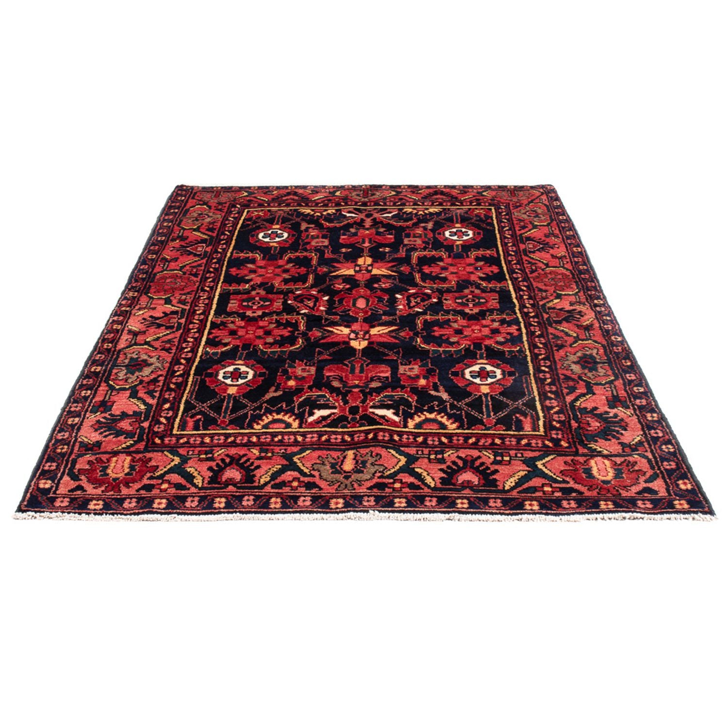 Tapis persan - Nomadic - Royal - 210 x 133 cm - bleu foncé