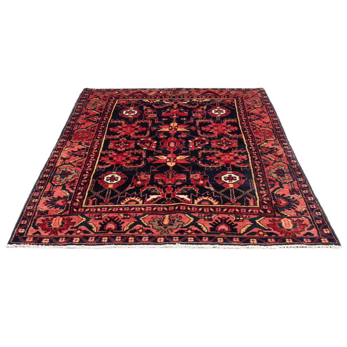 Tapis persan - Nomadic - Royal - 210 x 133 cm - bleu foncé