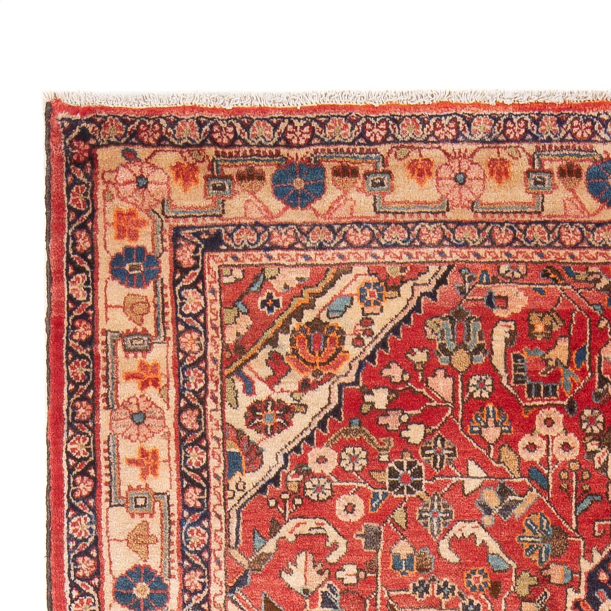 Tapis persan - Nomadic - Royal - 210 x 125 cm - rouge
