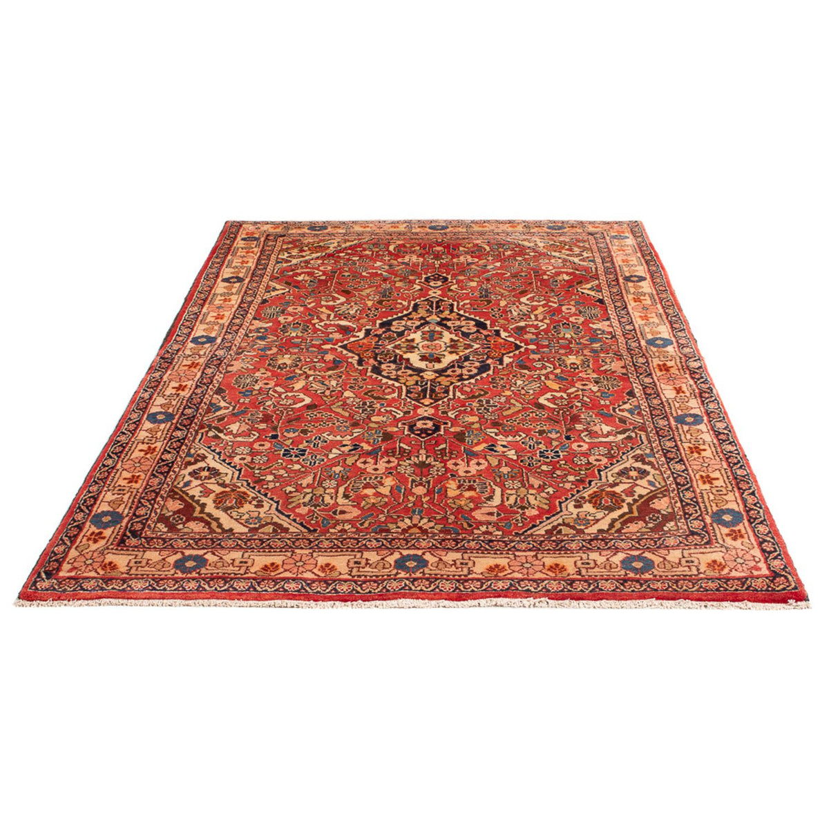 Tapis persan - Nomadic - Royal - 210 x 125 cm - rouge