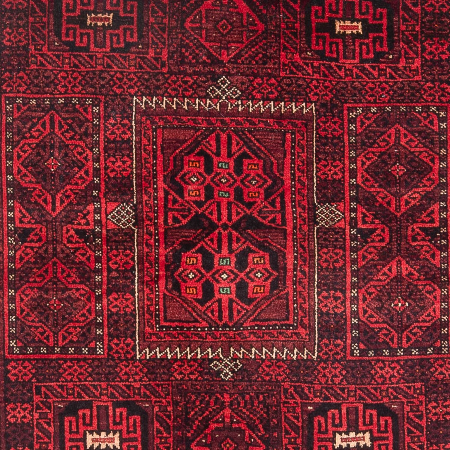 Tapis de couloir Tapis persan - Nomadic - 245 x 125 cm - bleu foncé