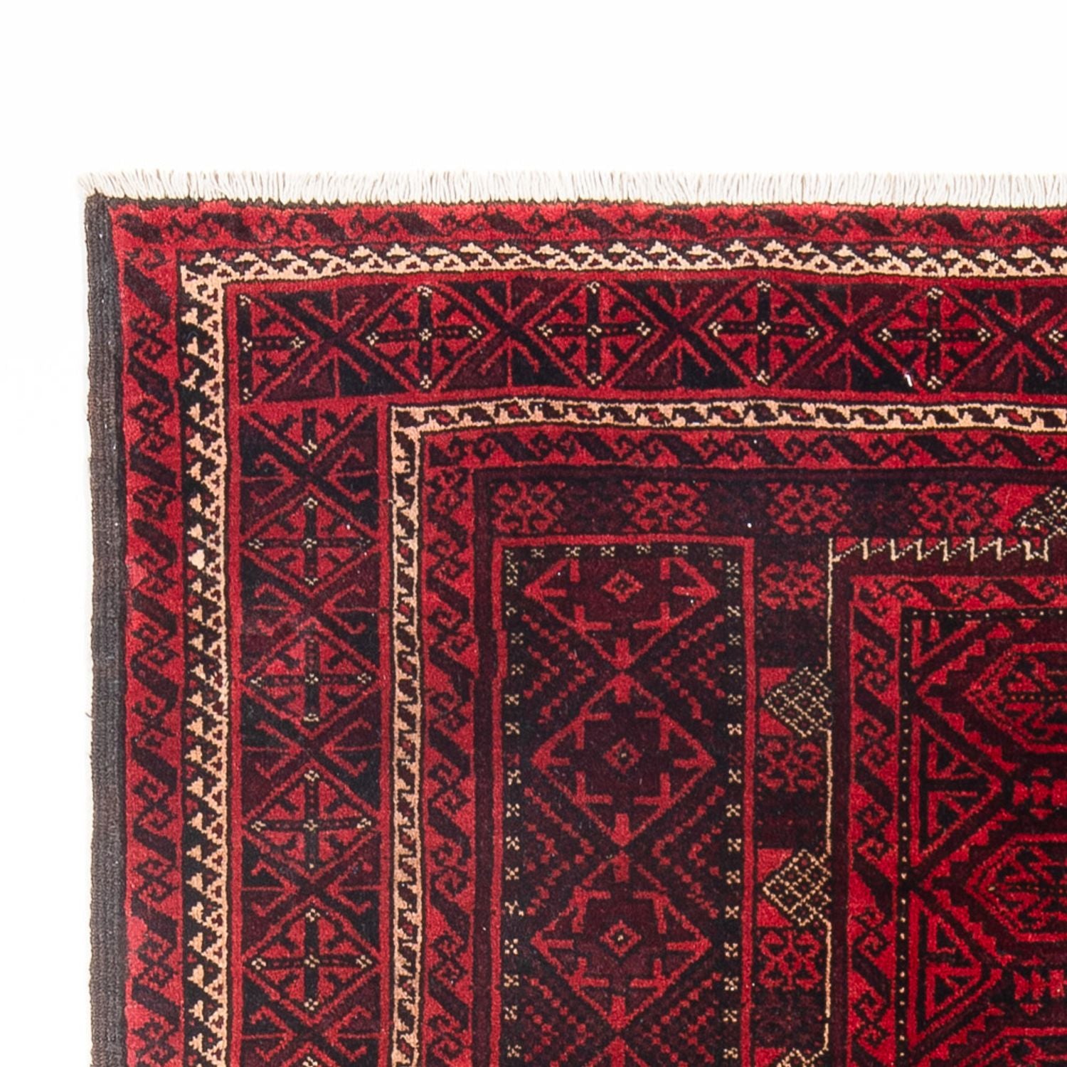 Tapis de couloir Tapis persan - Nomadic - 245 x 125 cm - bleu foncé