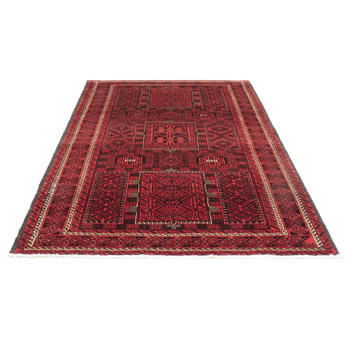 Tapis de couloir Tapis persan - Nomadic - 245 x 125 cm - bleu foncé