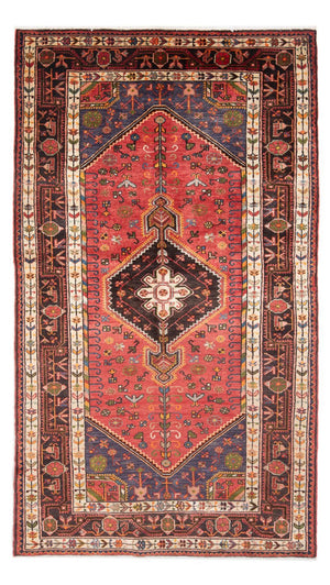 Tapis de couloir Tapis persan - Nomadic - 232 x 129 cm - rouge