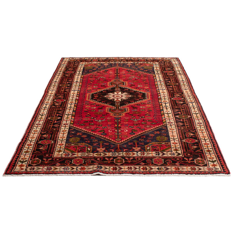 Tapis de couloir Tapis persan - Nomadic - 232 x 129 cm - rouge