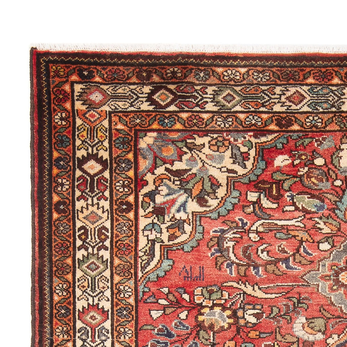 Tapis persan - Nomadic - Royal - 225 x 142 cm - rouge