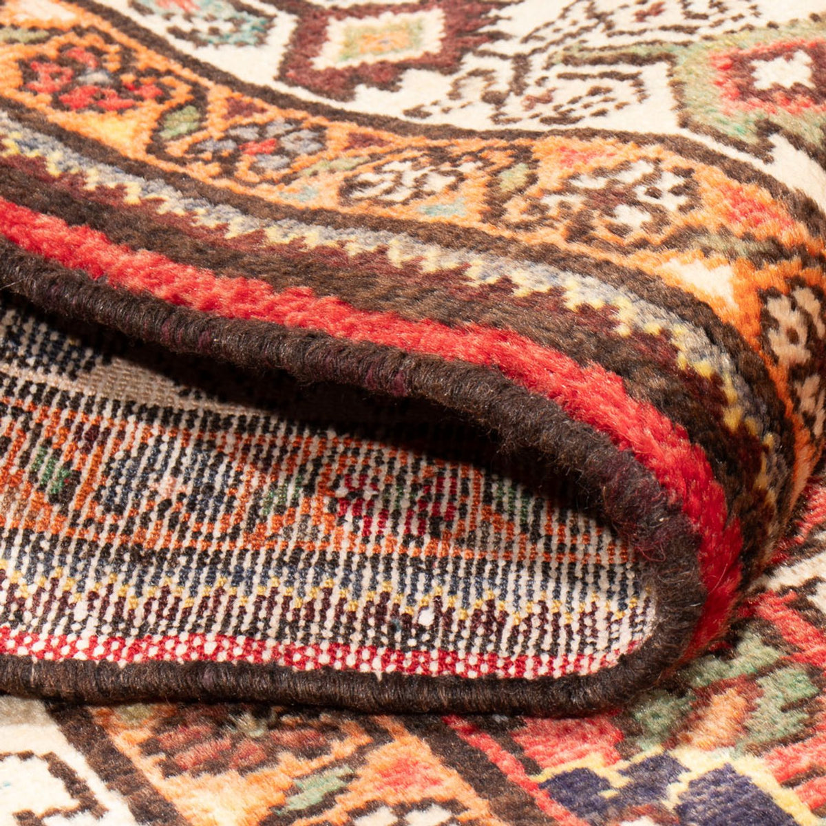 Tapis persan - Nomadic - Royal - 225 x 142 cm - rouge