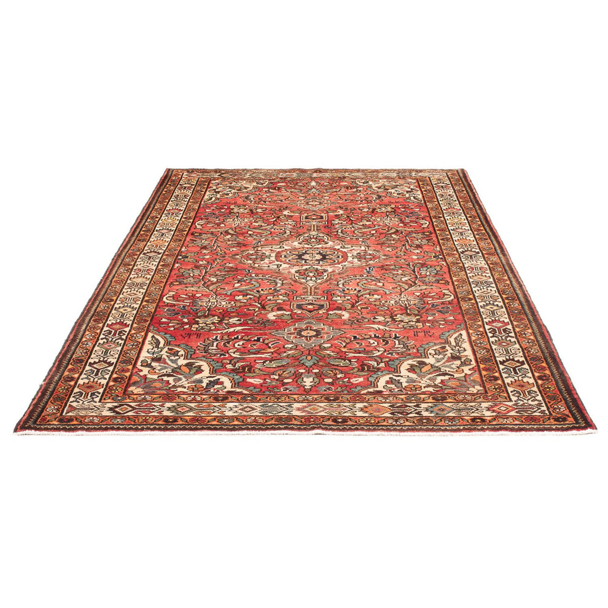 Tapis persan - Nomadic - Royal - 225 x 142 cm - rouge