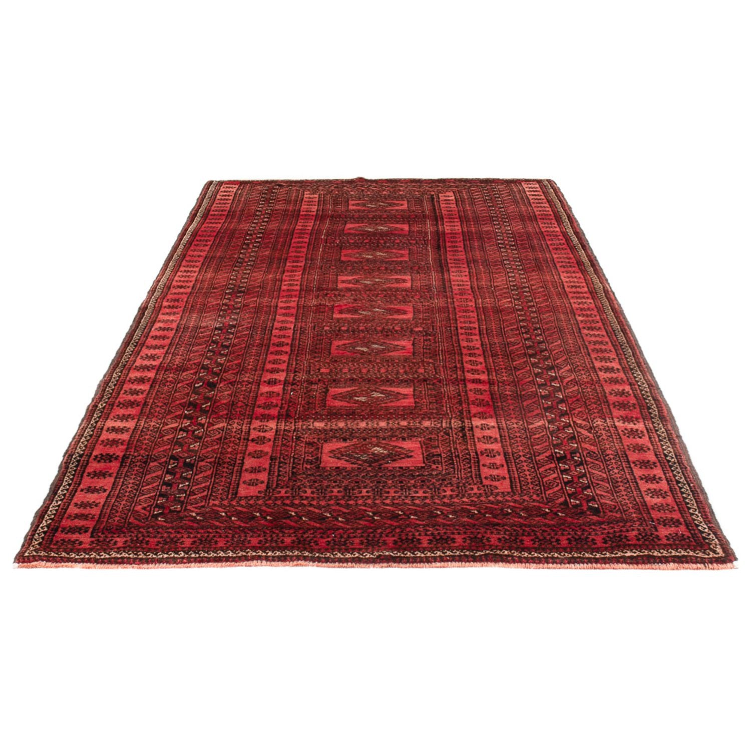 Tapis persan - Nomadic - Royal - 241 x 130 cm - bleu foncé