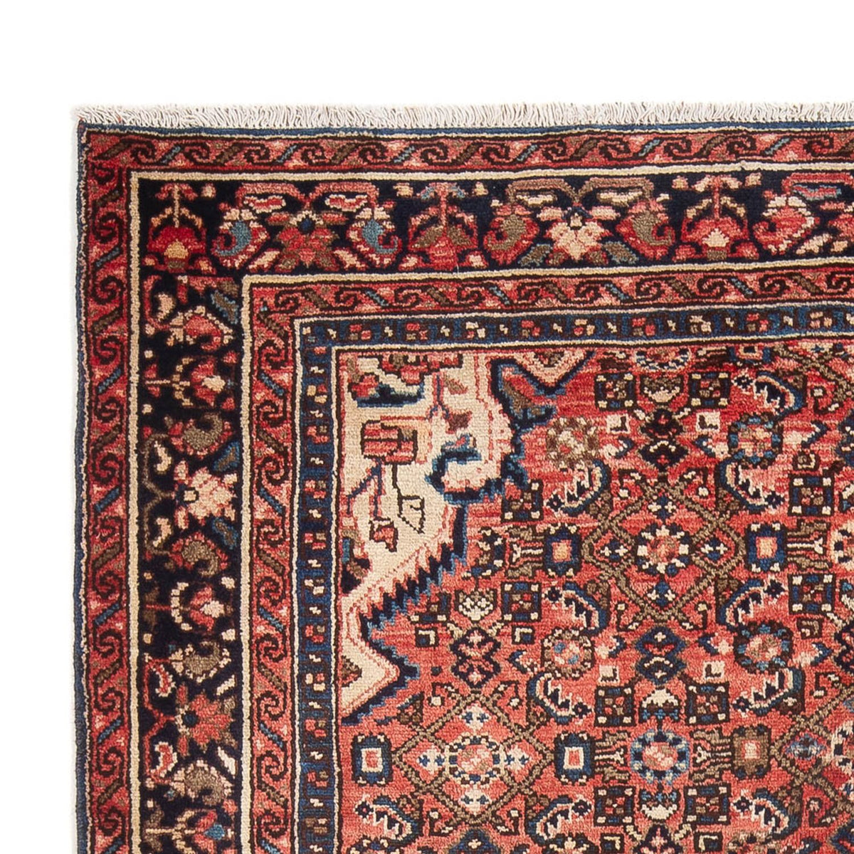 Tapis persan - Nomadic - Royal - 204 x 145 cm - rouge