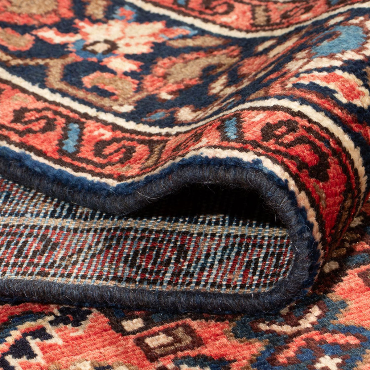 Tapis persan - Nomadic - Royal - 204 x 145 cm - rouge