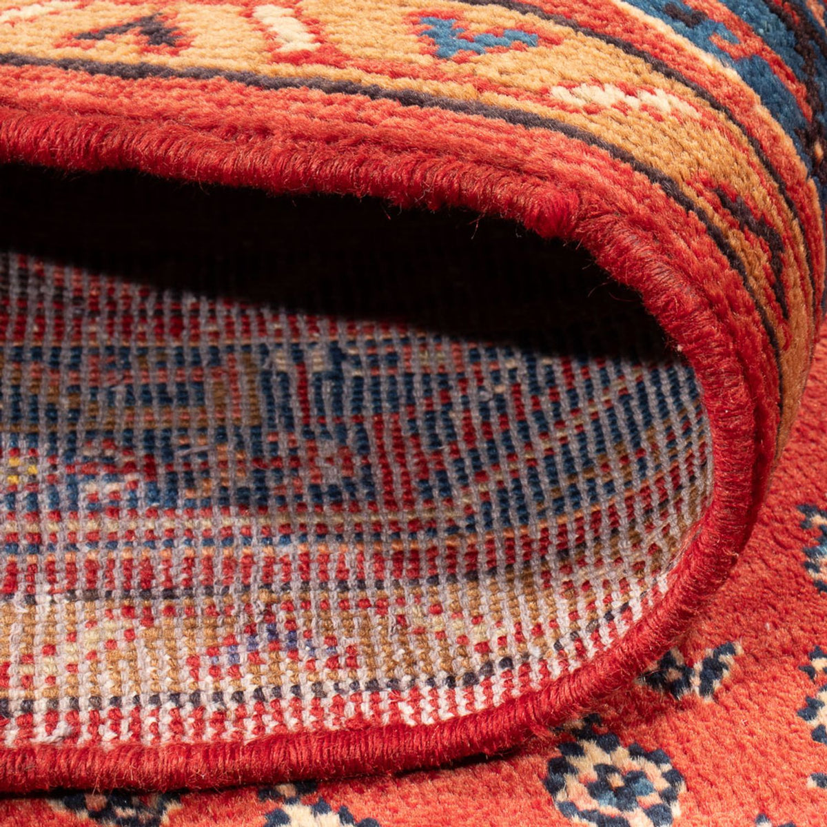 Tapis persan - Nomadic - Royal - 211 x 134 cm - rouge