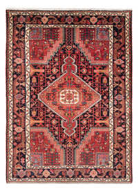 Tapis persan - Nomadic - Royal - 204 x 132 cm - bleu foncé