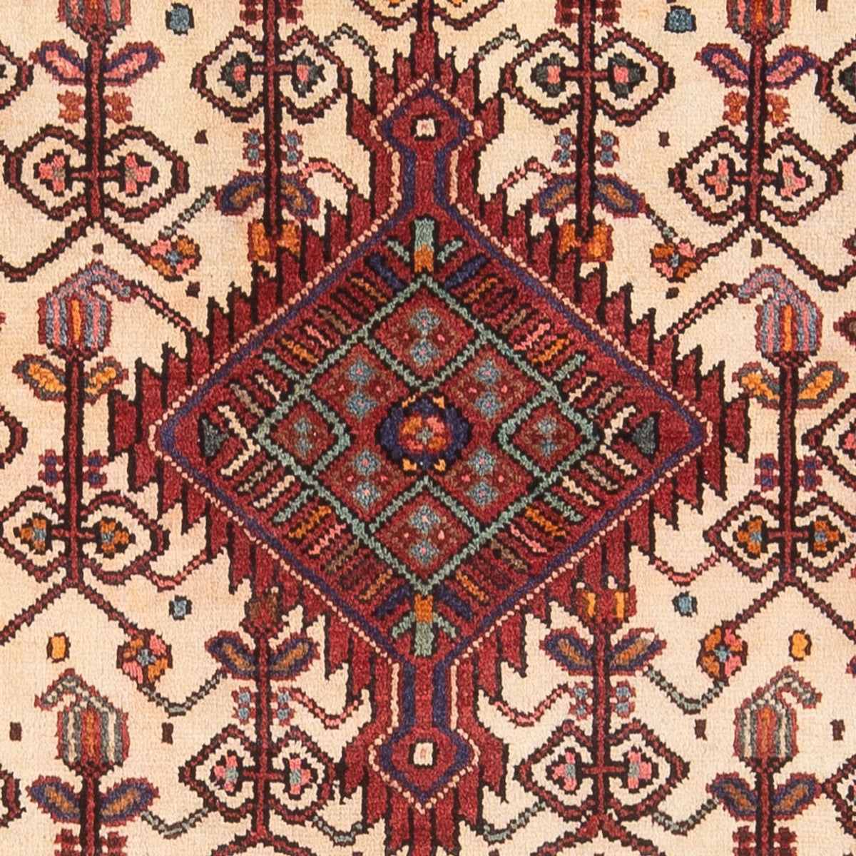 Tapis persan - Nomadic - Royal - 201 x 119 cm - crème