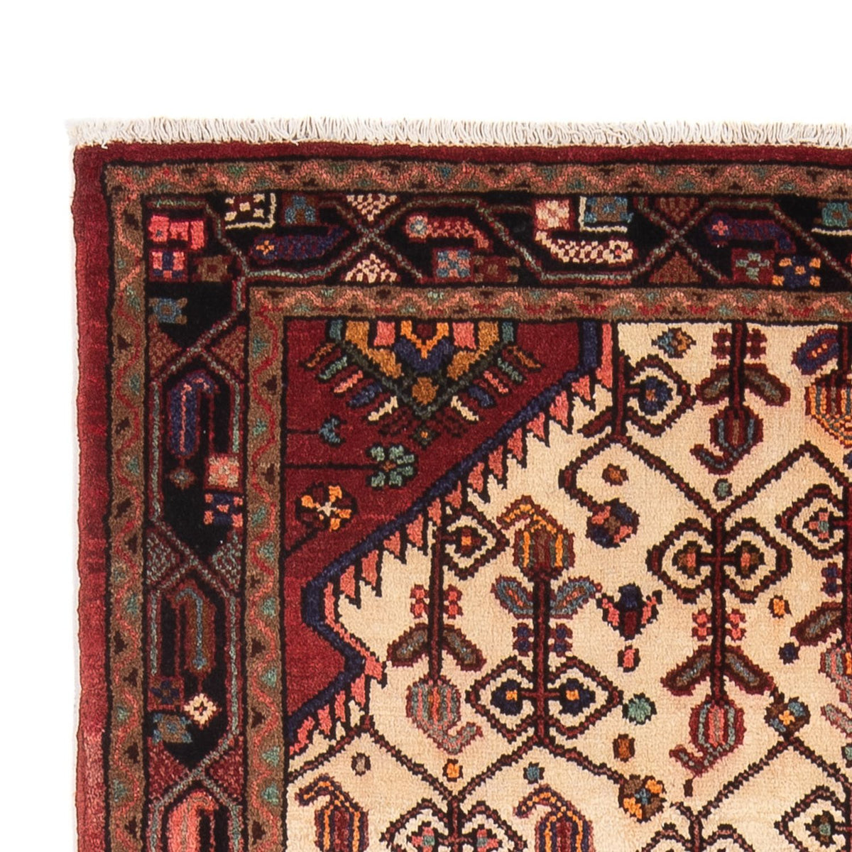 Tapis persan - Nomadic - Royal - 201 x 119 cm - crème