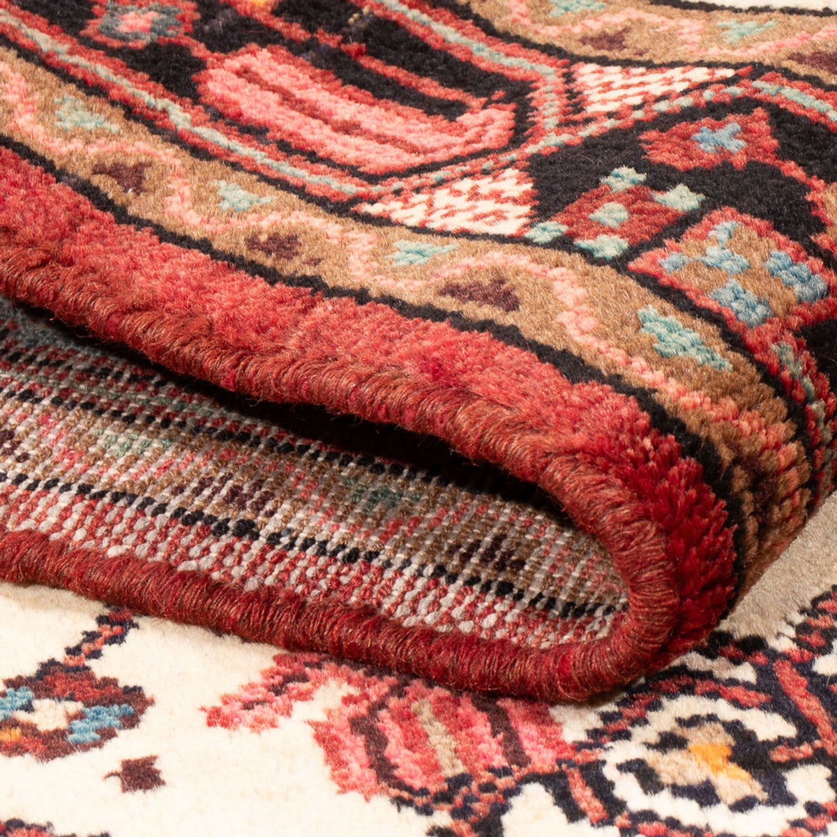 Tapis persan - Nomadic - Royal - 201 x 119 cm - crème