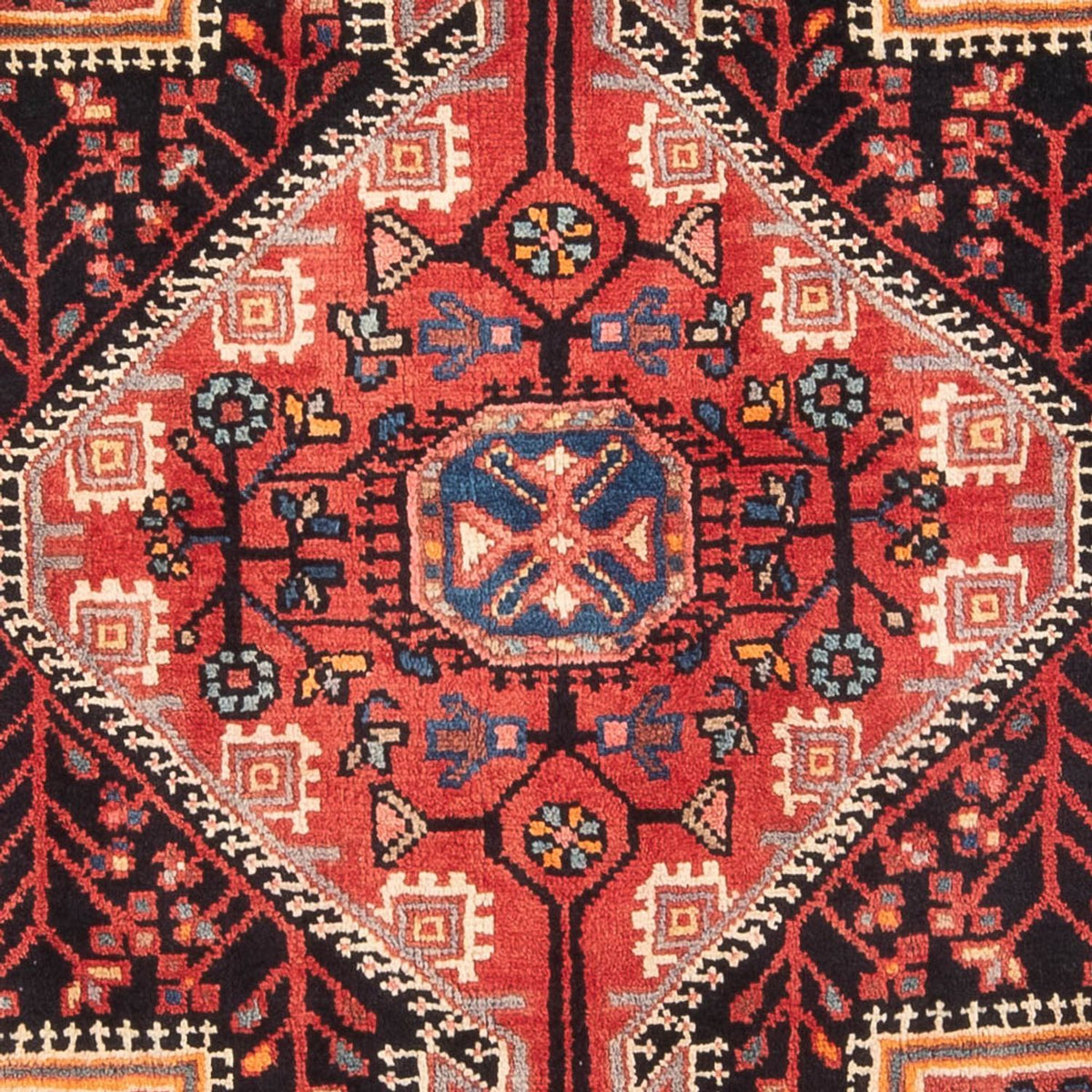 Tapis persan - Nomadic - Royal - 183 x 114 cm - bleu foncé