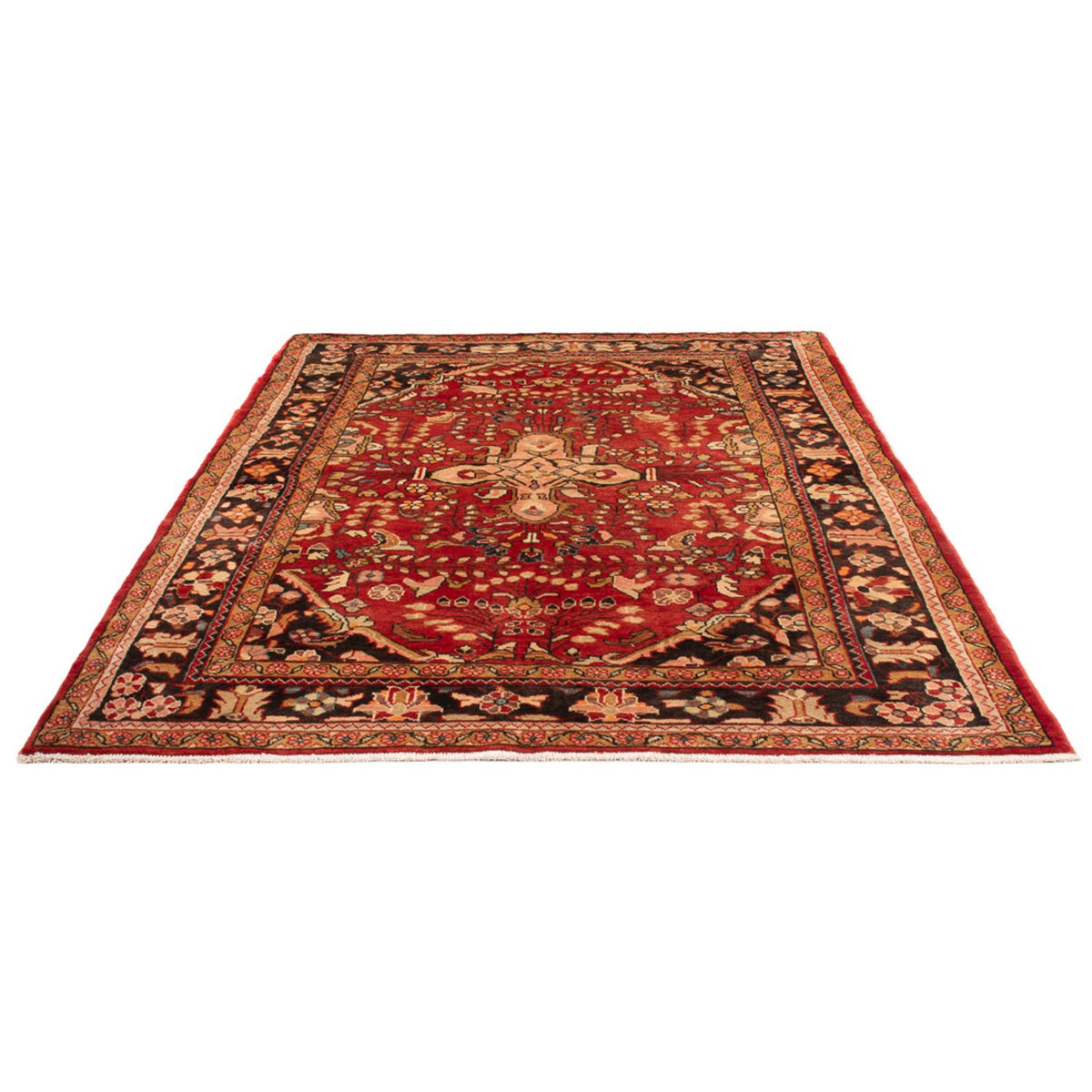 Tapis persan - Nomadic - Royal - 226 x 165 cm - rouge