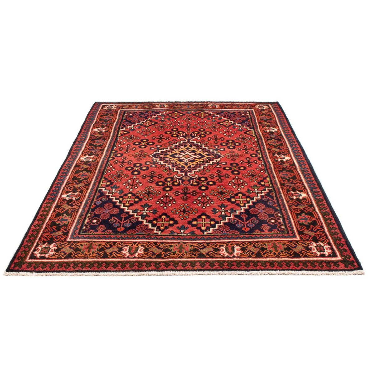Tapis persan - Nomadic - Royal - 217 x 133 cm - rouge