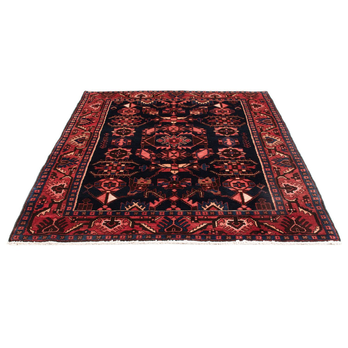 Tapis persan - Nomadic - Royal - 207 x 137 cm - bleu foncé