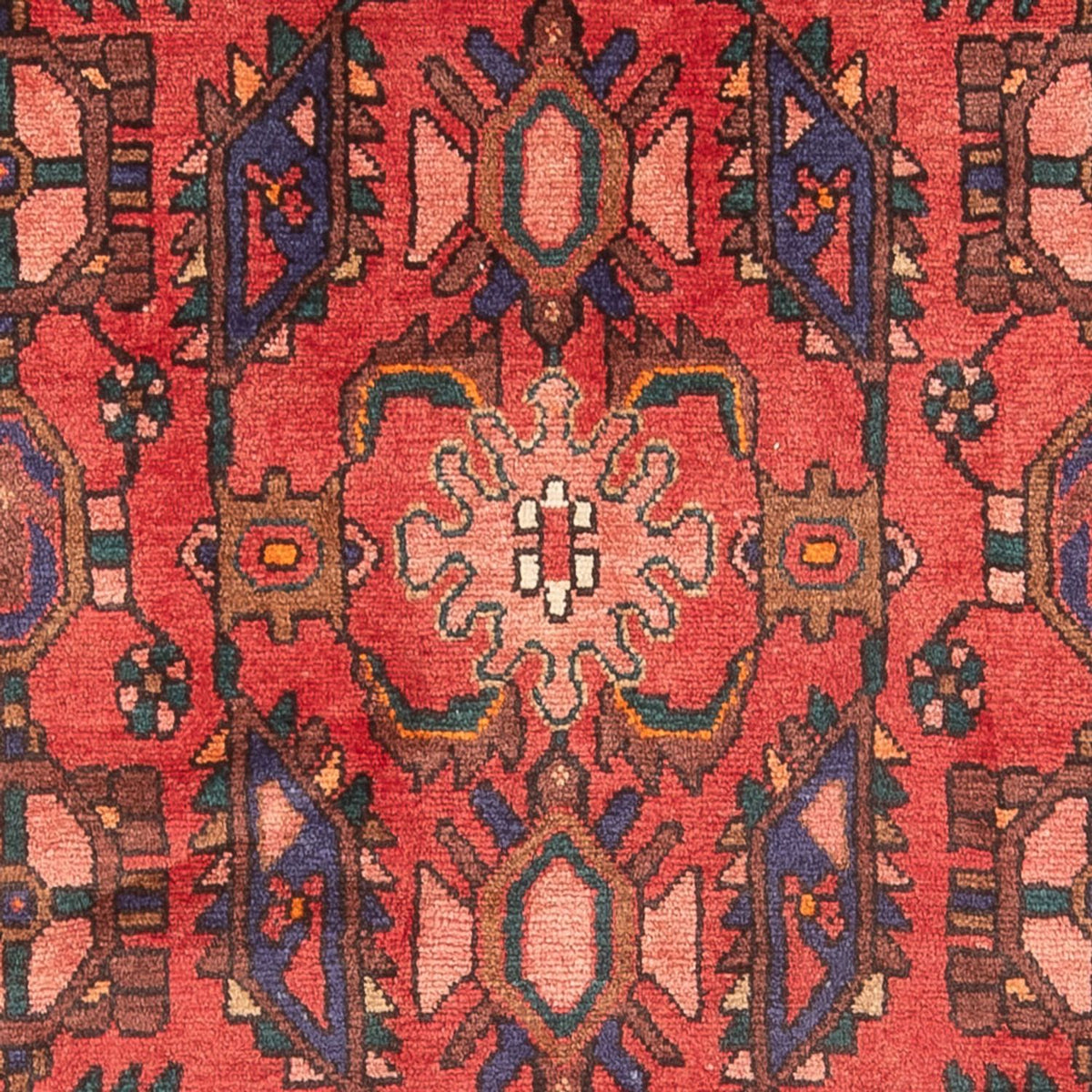 Tapis persan - Nomadic - Royal - 206 x 129 cm - rouge