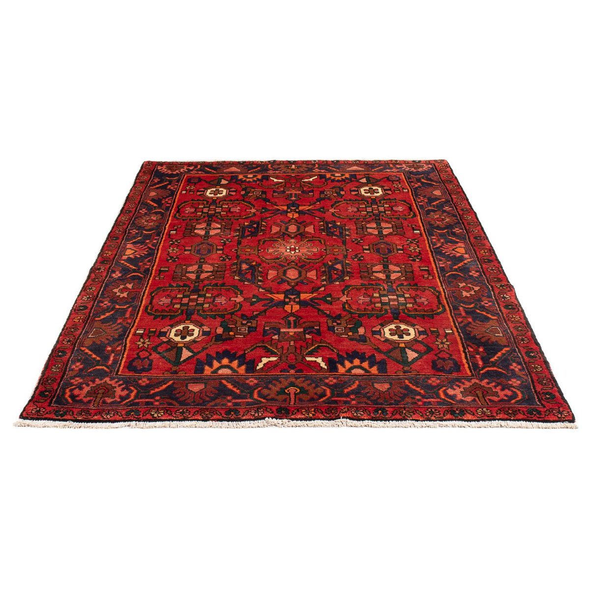 Tapis persan - Nomadic - Royal - 206 x 129 cm - rouge
