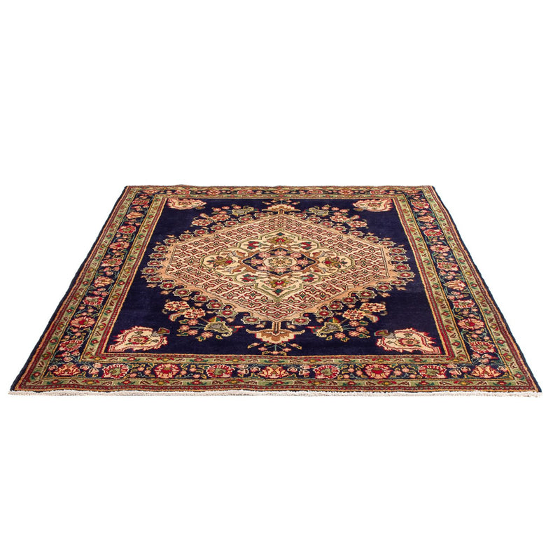 Tapis persan - Nomadic - Royal - 184 x 150 cm - bleu foncé
