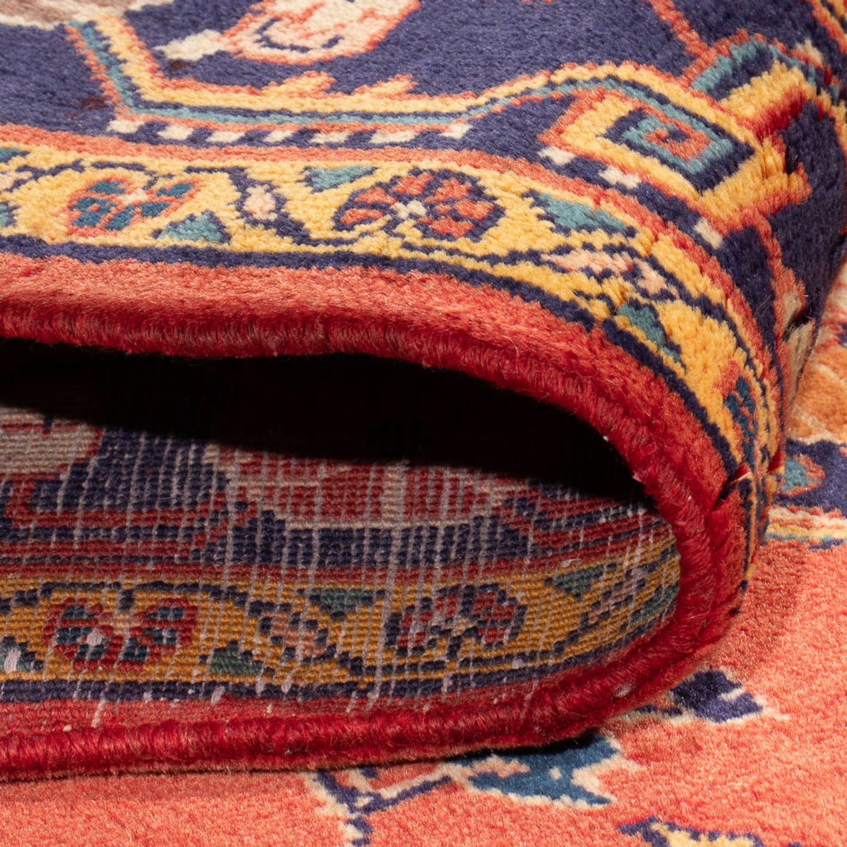 Tapis de couloir Tapis persan - Nomadic - 254 x 127 cm - rouge