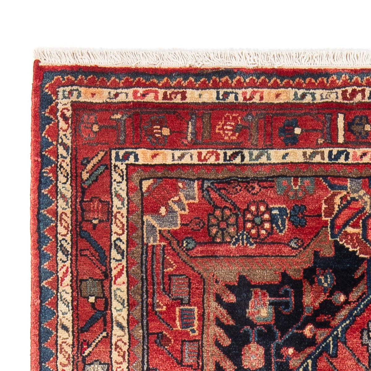 Tapis persan - Nomadic - Royal - 201 x 119 cm - bleu foncé