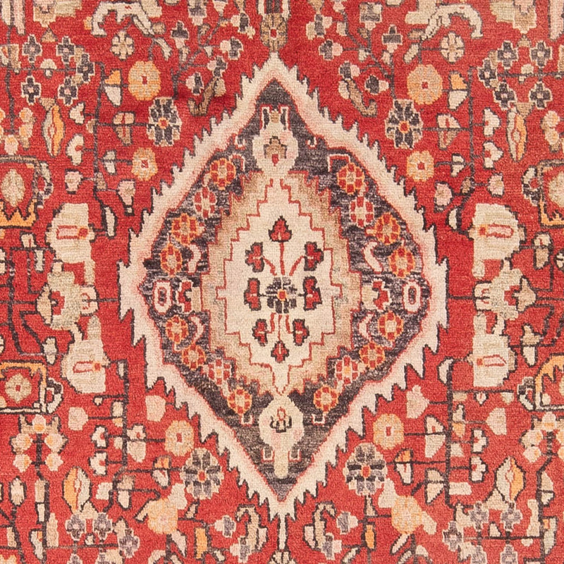 Tapis de couloir Tapis persan - Nomadic - 310 x 137 cm - rouge