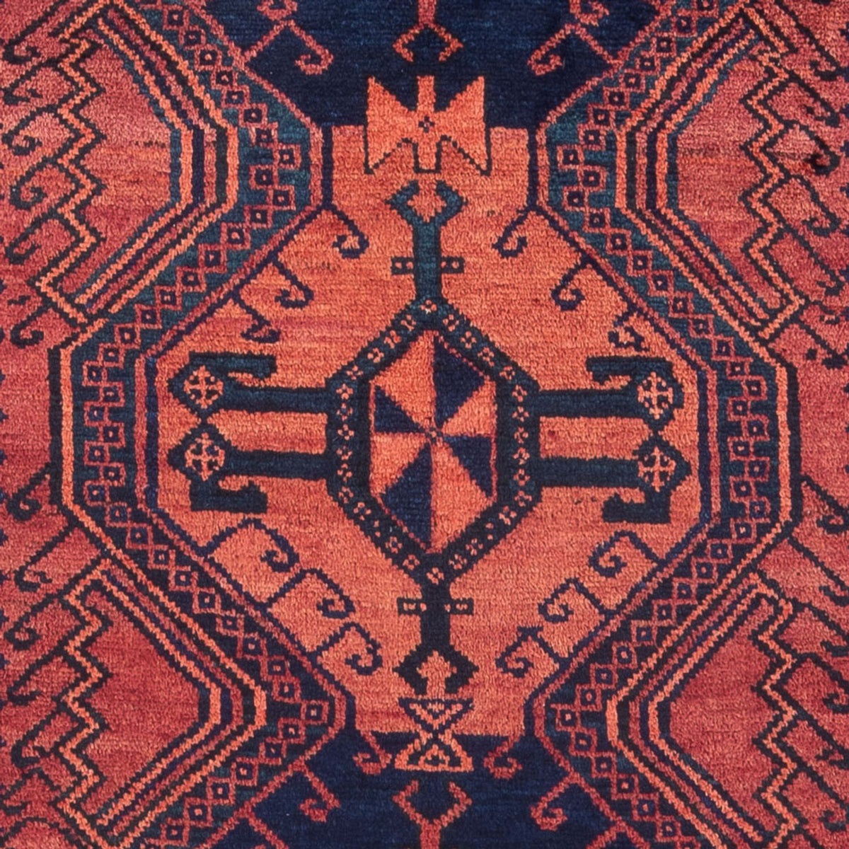 Tapis persan - Nomadic - Royal - 196 x 125 cm - rouge