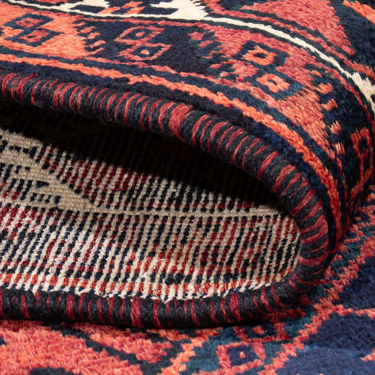 Tapis persan - Nomadic - Royal - 196 x 125 cm - rouge