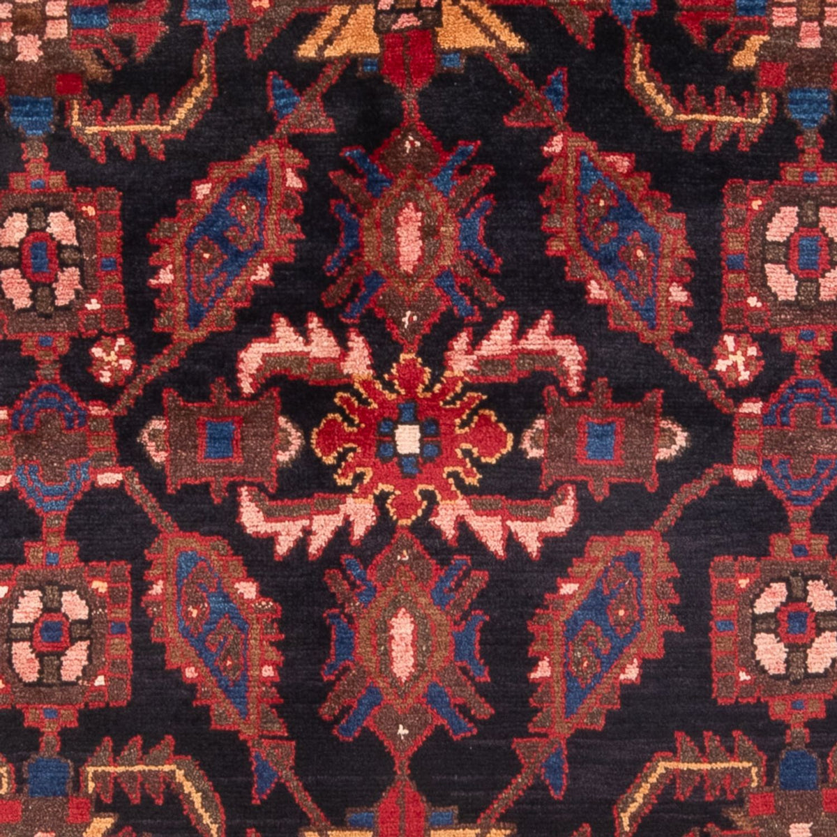 Tapis persan - Nomadic - Royal - 211 x 138 cm - bleu foncé