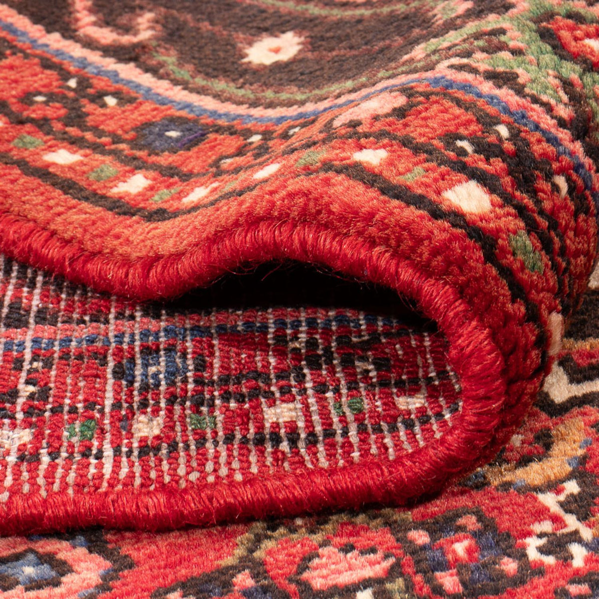 Tapis persan - Nomadic - Royal - 225 x 156 cm - rouge