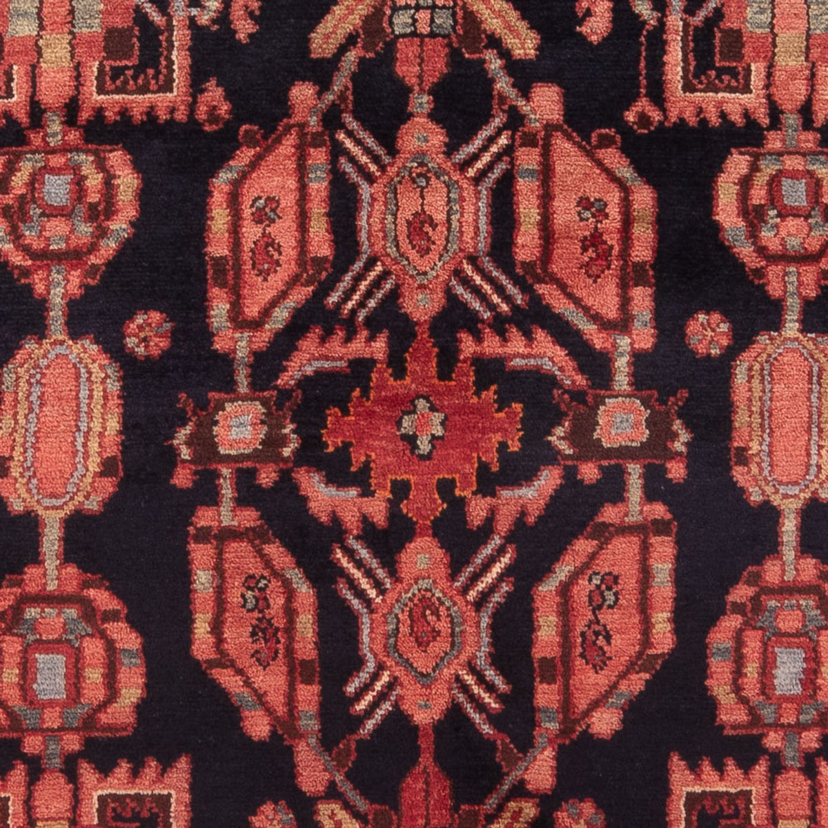 Tapis persan - Nomadic - Royal - 210 x 136 cm - bleu foncé