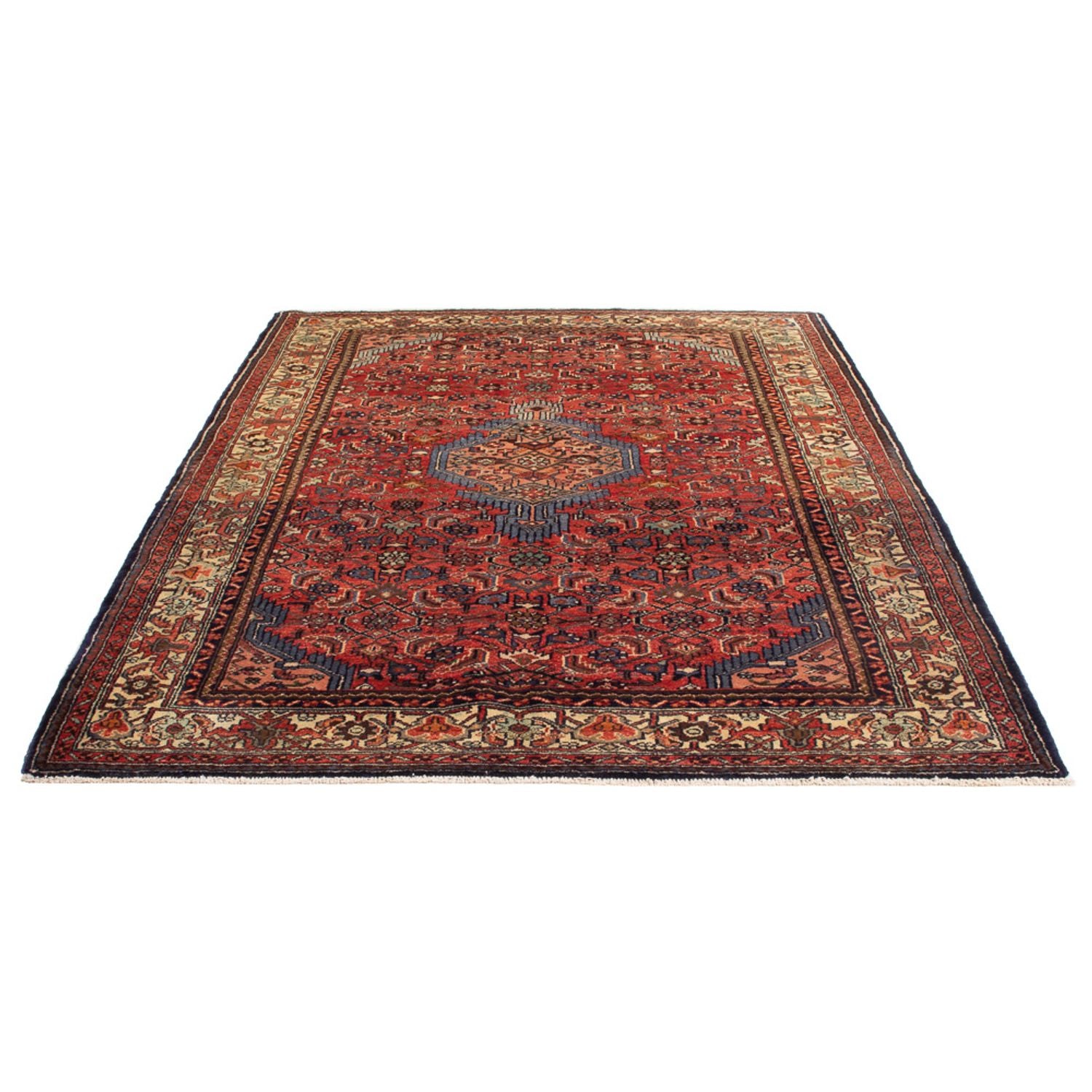 Tapis persan - Nomadic - Royal - 213 x 151 cm - rouge